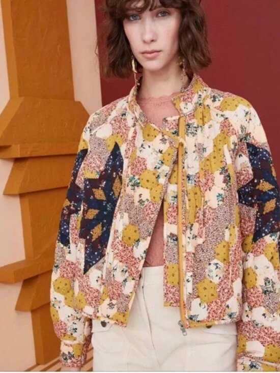 Ulla Johnson Elettra Quilted Cabincore Jacket (Size S) - Picture 8 of 9